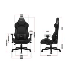 Gaming-stol - Huzaro Force 7.6 Black