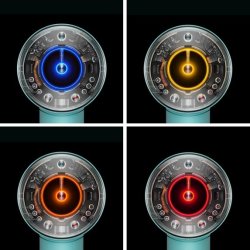 Hrtrrer DYSON HD16 Patina Ceramic Blue 515276-01