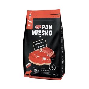 PAN MISKO Beef with goat M - trfoder til hunde - 9kg