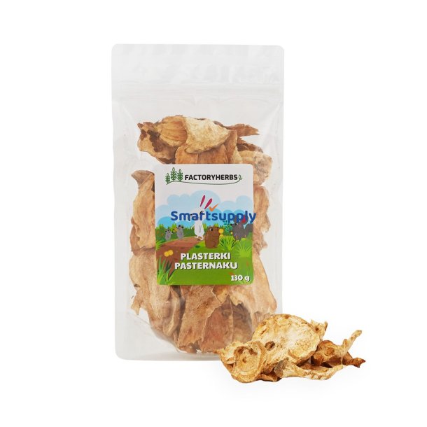 Factoryherbs Pastinakskiver - Godbid Til Gnavere Og Kaniner - 130G