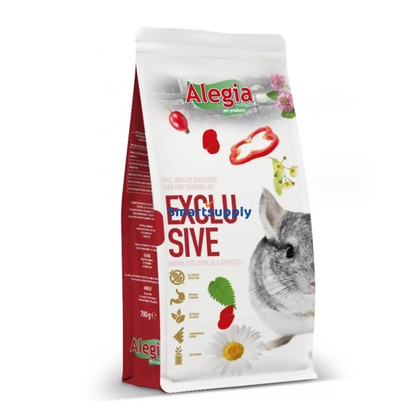 ALEGIA Exclusive Chinchilla - foder til chinchillaer- 700g