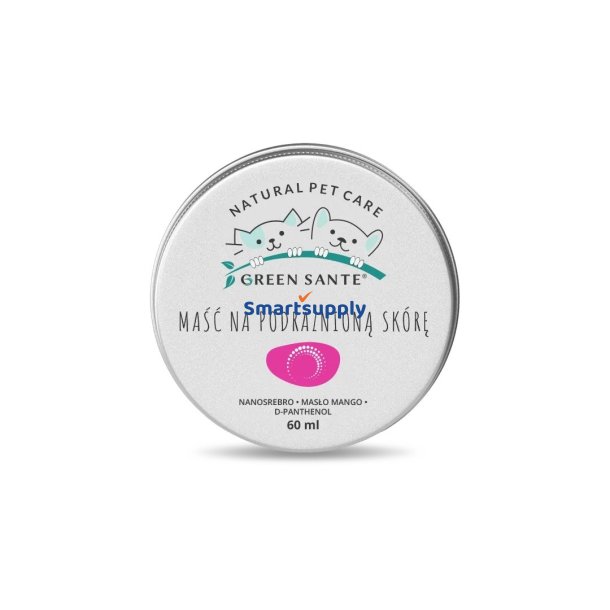 Jm Sante Green Sante - Naturlig Salve Til Irriteret Hud Til Hund Og Kat - 60 Ml