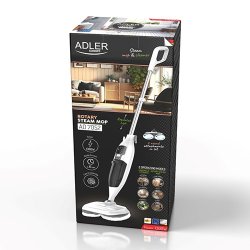 Adler AD 7052 Roterende dampmoppe hvid