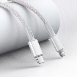 Baseus CATLGD-02 Lightning kabel 1 m Hvid