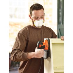 Black & Decker BLACK+DECKER KA2500K Levigatrice Multifunzione Mouse, Velocit 14.000 Giri/Min, 120 W