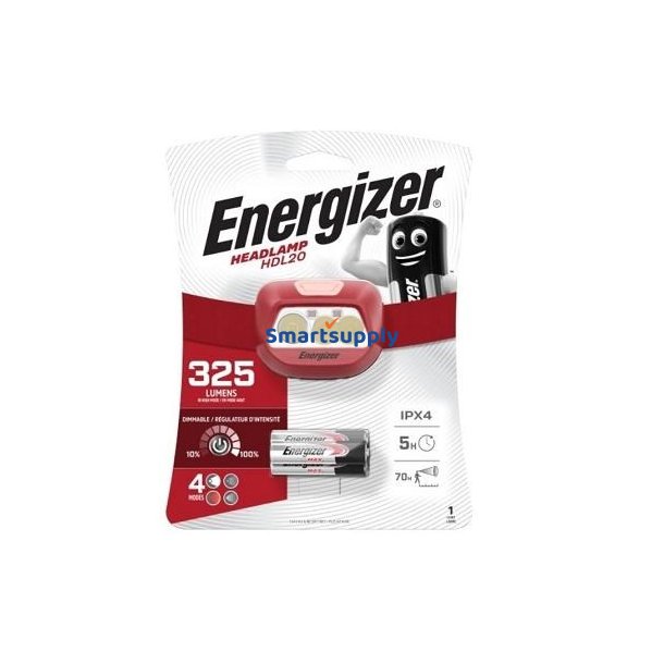 Energizer Lommelygte Forlygte Hdl20 3Aaa 325 Lm