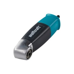 Wolfcraft 4688000 - Vinkelgear til nem boring af huller og tilspnding af skruer i 90 vinkler