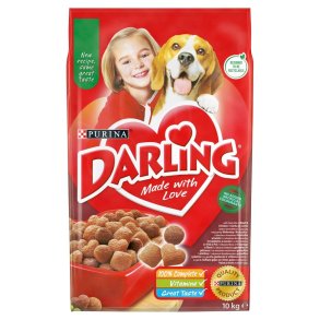 PURINA Darling Beef with chicken - trfoder til hunde - 10 kg