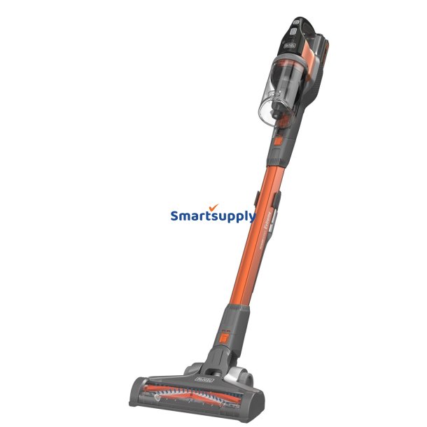 Black & Decker BHFEV182C-QW stav stvsuger & elektrisk kost 2-i-1 stangstvsuger Batteri Dry Posels Orange, Titanium 2 At