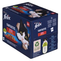Felix Fantastic landlige smagsoplevelser i gel� - 24x 85g