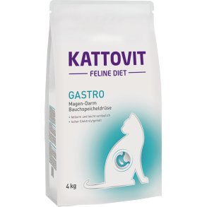 Kattovit Gastro 4kg trfoder til kat Adult Grntsag