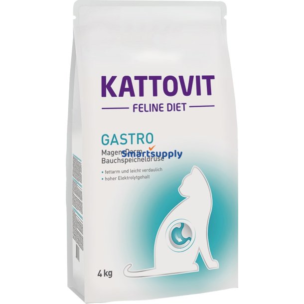 Kattovit Gastro 4 Kg Katte Trfoder Voksen Grntsag