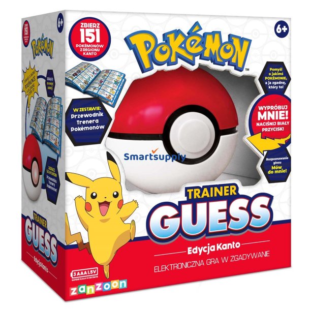 Pokemon Trainer Guess interaktivt spil Kanto-udgave, Spil