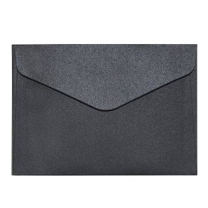 Black pearl teksturerede kuverter 10 stk. 114mm x 162mm