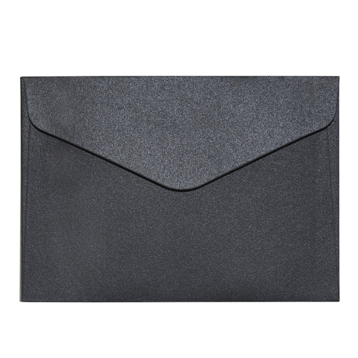 Black pearl teksturerede kuverter 10 stk. 114mm x 162mm