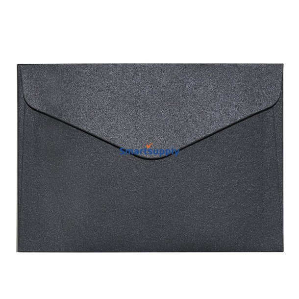 Black pearl teksturerede kuverter 10 stk. 114mm x 162mm