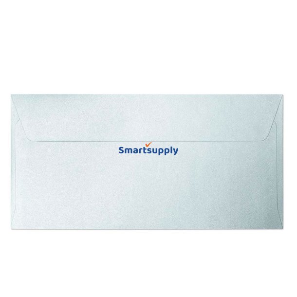 Blue pearl shine kovolutter 10 stk. 105mm x 216mm (DL)