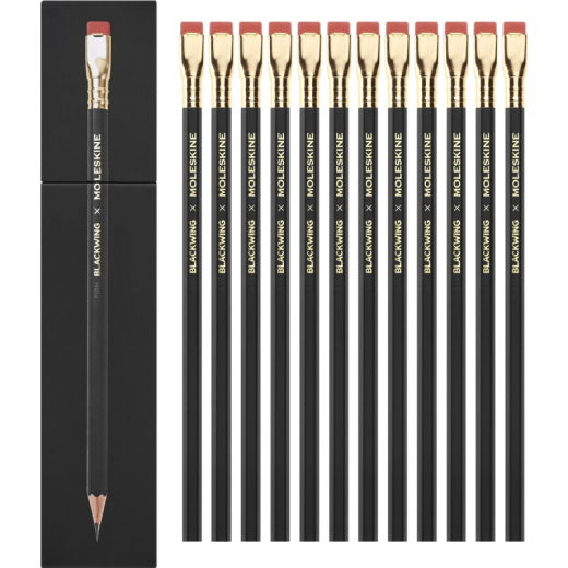 Blyanter Moleskine BLACKWING X - hard - 12 stk