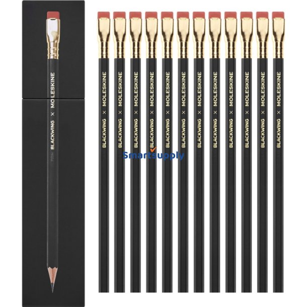 Blyanter Moleskine BLACKWING X - hard - 12 stk