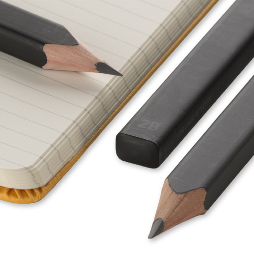 Blyanter Moleskine s�t 2 x 2B + 1 x HB cedertr� - 3 stk