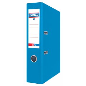 Brevordner A4 neon bl - 75 mm ryg - 10 stk