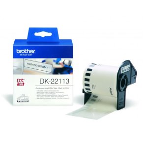 Brother DK22113 endels plastiktape 62mm x 15,2m original
