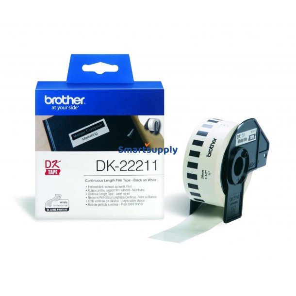Brother DK22211 filmtape labels 29mm x 15,2m original