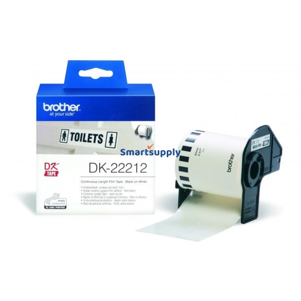 Brother DK22212 filmlabelrulle 62mm x 15,2m original