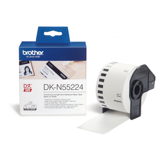 Brother DKN55224 ikke-kl�b. papirrulle 54x30,5m original