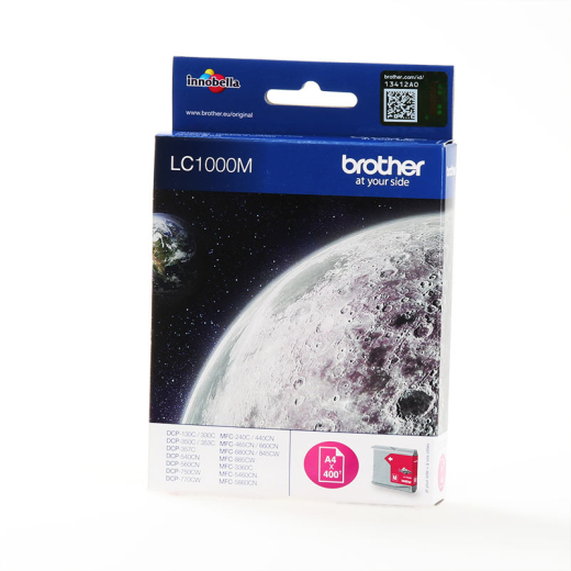 Brother LC1000 Magenta bl�kpatron 6,5ml original
