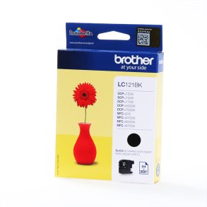 Brother LC121 Sort blkpatron 7ml original