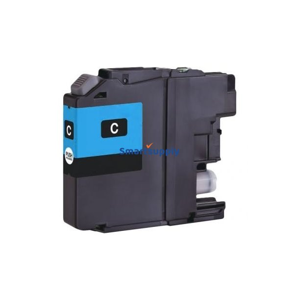 Brother LC125XL Cyan blkpatron 16ml kompatibel