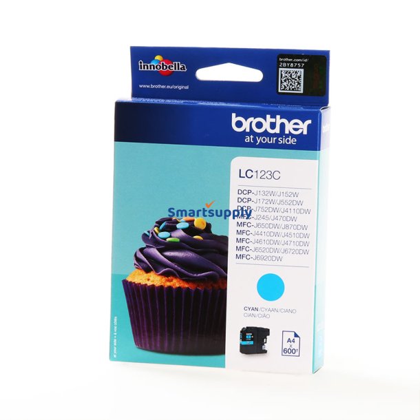 Brother LC123 Cyan blkpatron 6ml original