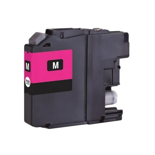 Brother LC125XL Magenta bl�kpatron 16ml kompatibel