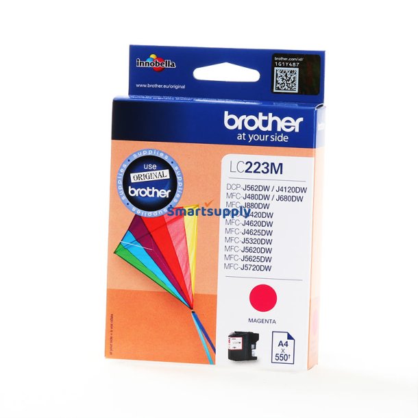 Brother LC223 Magenta blkpatron 6ml original