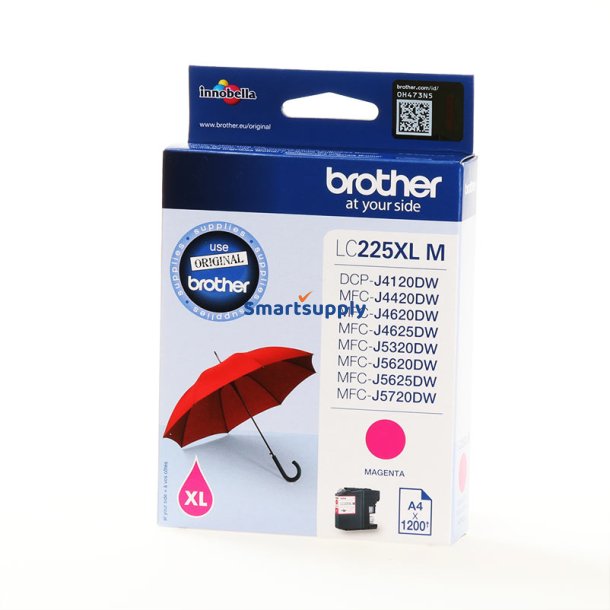 Brother LC225XL Magenta blkpatron 12ml original
