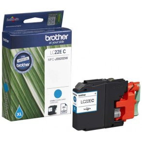 Brother LC22E Cyan blkpatron 24ml original