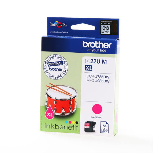 Brother LC22U Magenta bl�kpatron 15ml original