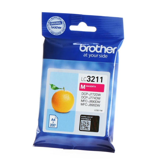 Brother LC3211 Magenta bl�kpatron 3ml original