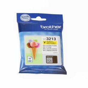 Brother LC3213 Gul blkpatron 400 sider original