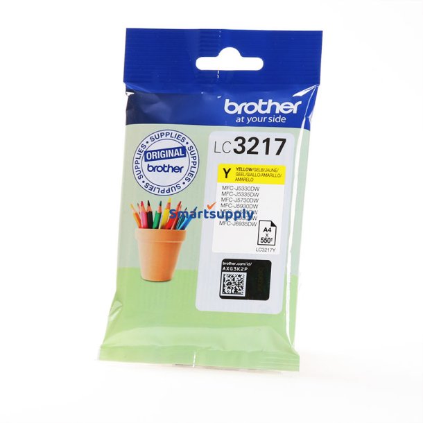 Brother LC3217 Gul blkpatron 7,2ml original