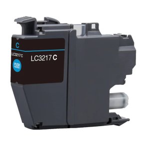 Brother LC3217 Cyan blkpatron 11ml kompatibel