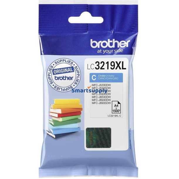 Brother LC3219XL Cyan blkpatron 16,5ml original