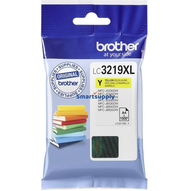 Brother LC3219XL Gul blkpatron 16,5ml original