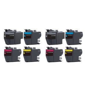 Brother LC3219XL BCMY 8 stk blkpatroner 300ml kompatibel