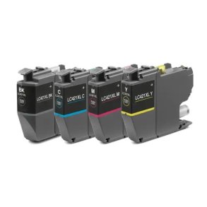 Brother LC421XL BCMY 4 blkpatroner kompatibel