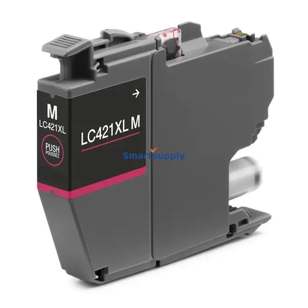 Brother LC421XL Magenta blkpatron 500 sider kompatibel