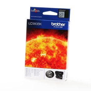 Brother LC980 Sort blkpatron 6ml original