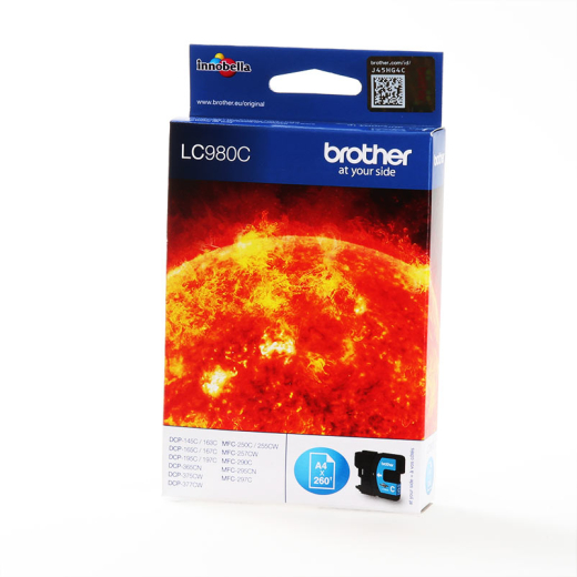 Brother LC980 Cyan bl�kpatron 5,5ml original