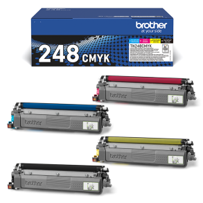 Brother TN-248 BCMY 4 stk toner 4.000 sider original